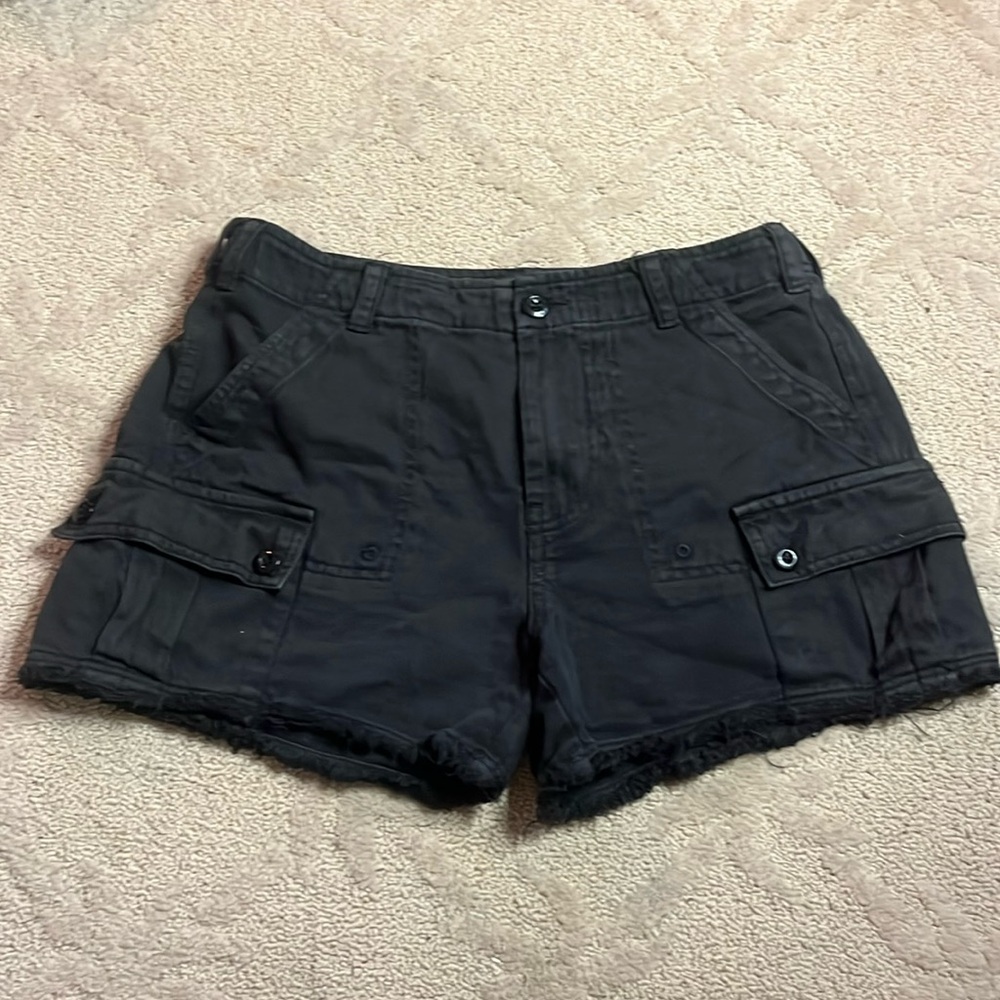 Lucky Brand Black Women's Utility Shorts